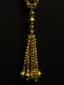 Faceted Bead Lariat Tassel Set