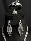 Crystal Cascade Tassel Set