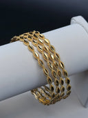 Navette Lace Bangle Set